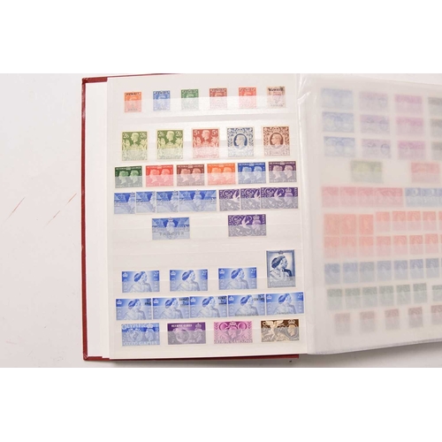 273 - Large GB collection 1840 to 2015 mint and used stamps, housed in 7 albums/stockbooks and 6 Year Book... 