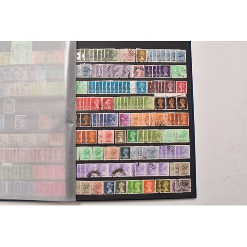 273 - Large GB collection 1840 to 2015 mint and used stamps, housed in 7 albums/stockbooks and 6 Year Book... 