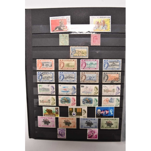 274 - A large collection of world stamps, housed in 10 large stockbooks plus a smaller stockbook primarily... 