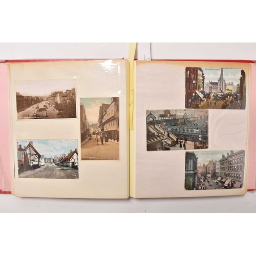 276 - A large collection of mainly QE/KE period Picture Postcards. housed in 9 albums and a box. 7 albums ... 