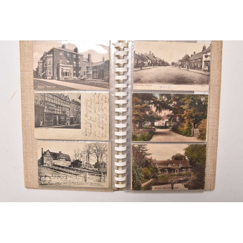 276 - A large collection of mainly QE/KE period Picture Postcards. housed in 9 albums and a box. 7 albums ... 