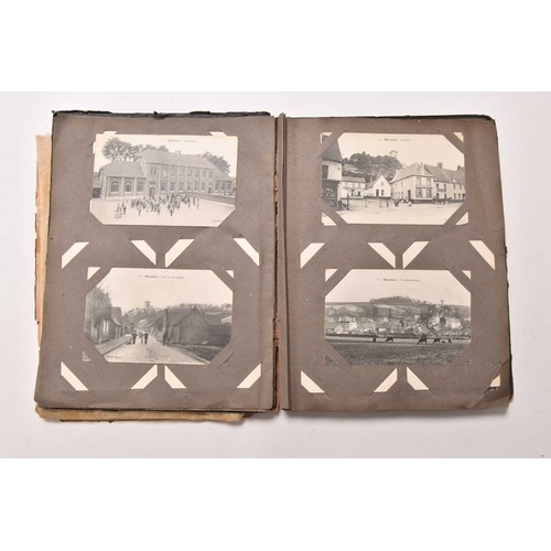 276 - A large collection of mainly QE/KE period Picture Postcards. housed in 9 albums and a box. 7 albums ... 