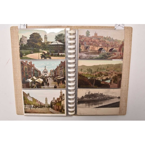 276 - A large collection of mainly QE/KE period Picture Postcards. housed in 9 albums and a box. 7 albums ... 