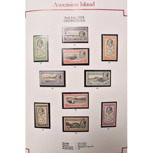 278 - British Commonwealth collection of stamps, from the following countries: Ascension, St Helena, Trist... 