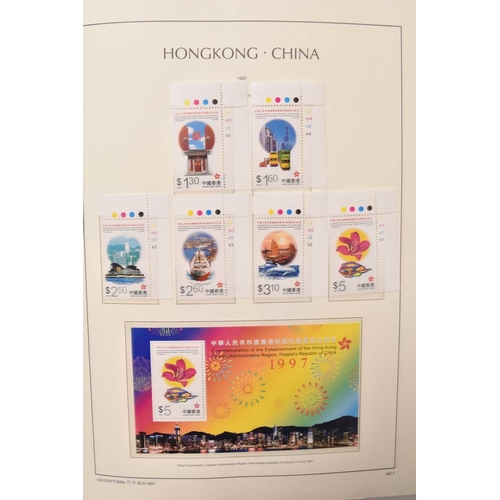 279 - Collection of Hong Kong stamps and miniature sheets housed in 3 albums (spanning 1862 to 2007) with ... 
