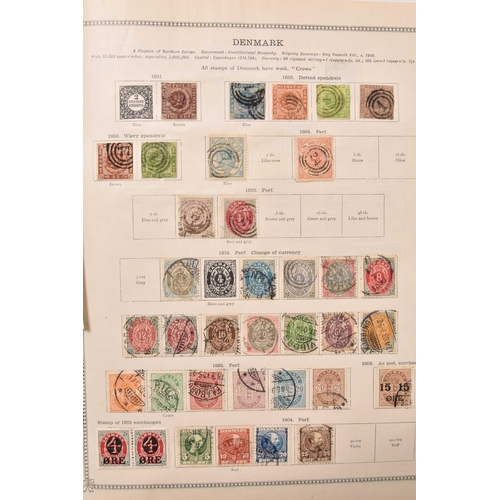 283 - A large mint and used Foreign countries collection, in an Ideal Stamp Album (5th Edition) up to earl... 