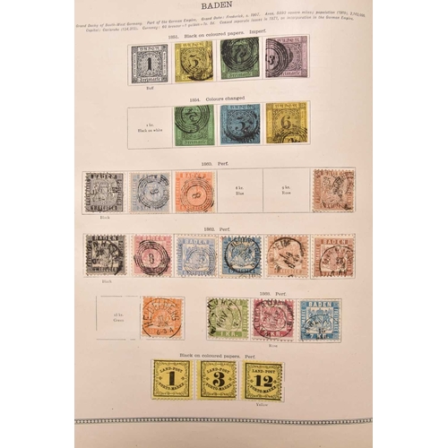 283 - A large mint and used Foreign countries collection, in an Ideal Stamp Album (5th Edition) up to earl... 