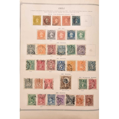 283 - A large mint and used Foreign countries collection, in an Ideal Stamp Album (5th Edition) up to earl... 