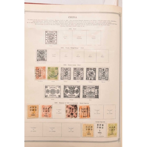283 - A large mint and used Foreign countries collection, in an Ideal Stamp Album (5th Edition) up to earl... 