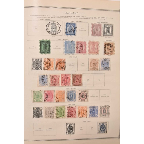 283 - A large mint and used Foreign countries collection, in an Ideal Stamp Album (5th Edition) up to earl... 