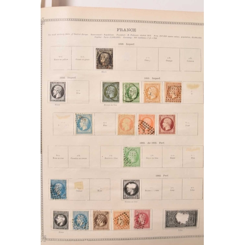 283 - A large mint and used Foreign countries collection, in an Ideal Stamp Album (5th Edition) up to earl... 
