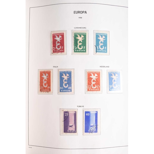 288 - A collection of European issues, comprising a 3 album collection of Europa issues and a further 3 al... 