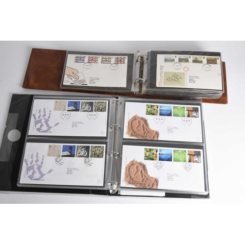 290 - World collection of covers and stamps contained in 10 albums plus some loose in bags. Amongst the co... 