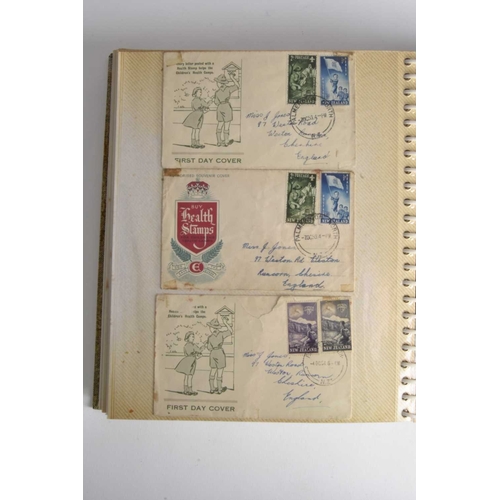 290 - World collection of covers and stamps contained in 10 albums plus some loose in bags. Amongst the co... 