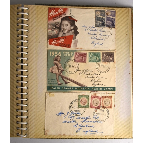 290 - World collection of covers and stamps contained in 10 albums plus some loose in bags. Amongst the co... 