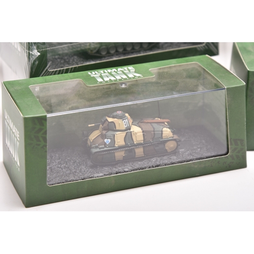 MILITARY MODELS - Approximately 30 Atlas Editions Ultimate Tank ...