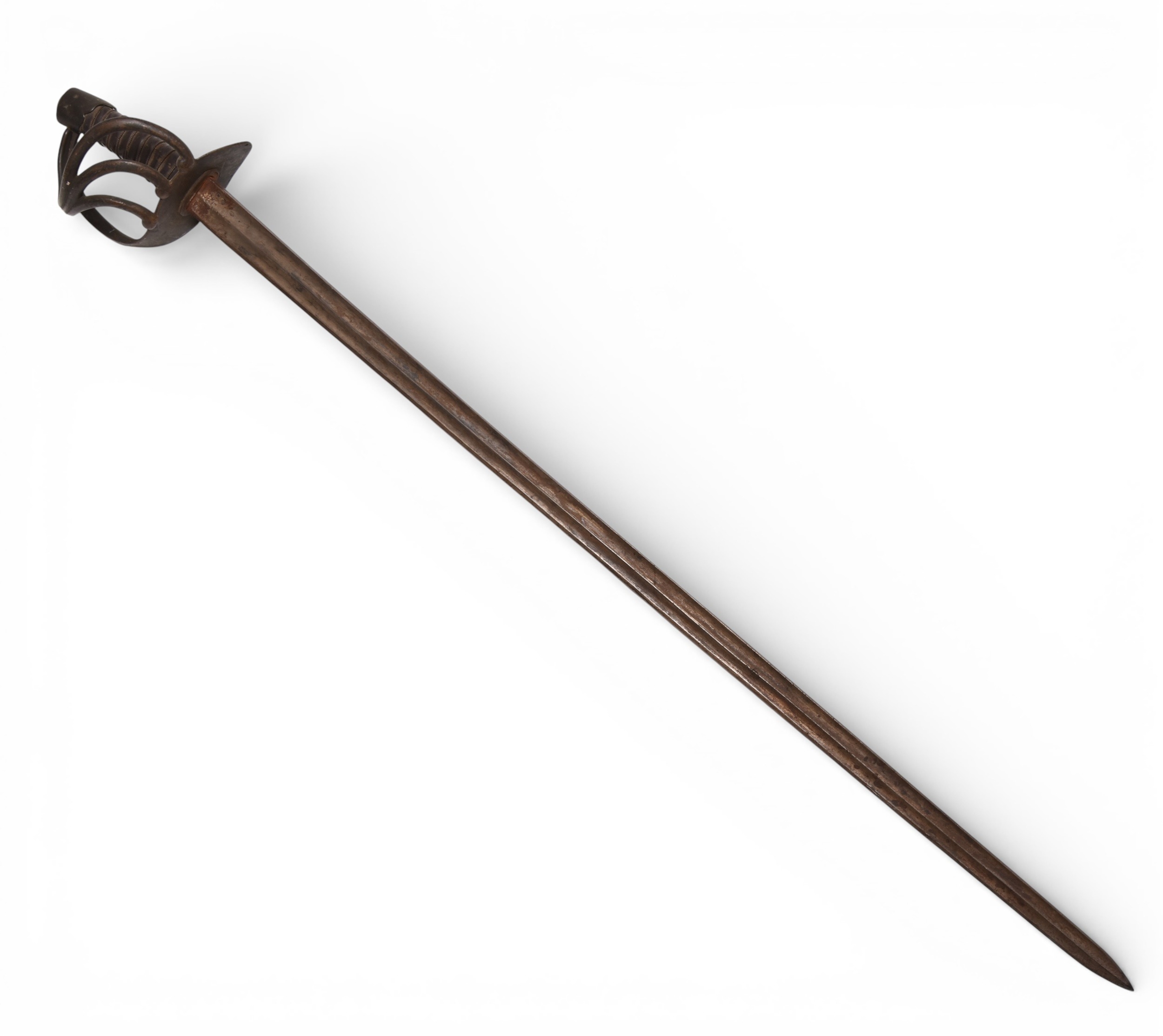 A French Napoleonic Period XI Cuirassier Heavy Cavalry Sword, lacking ...
