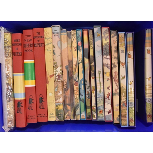 RUPERT ANNUALS. Facsimile reprints for 1936-45 (1985-1997), 1948 - 53 ...