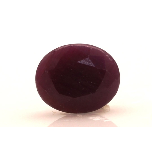 112 - Item Specifications: Carat: 5.26 Carats. Colour: Purplish Red. Clarity: SI.Condition: Boxed - Unworn... 