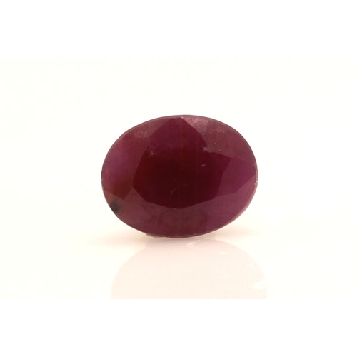 113 - Item Specifications: Carat: 2.68 Carats. Colour: Purplish Red. Clarity: SI.Condition: Boxed - Unworn... 