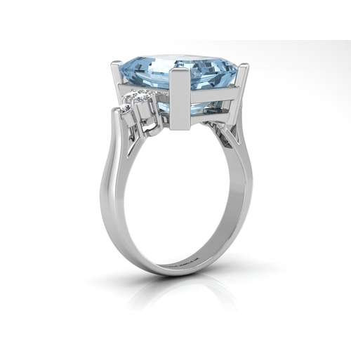 77 - This stunning ring combines classic design with a unique gemstone to create a truly spectacular ring... 