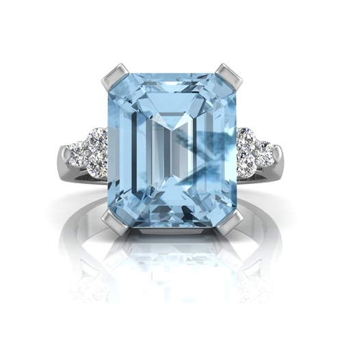 77 - This stunning ring combines classic design with a unique gemstone to create a truly spectacular ring... 