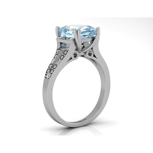 78 - This stunning ring combines classic design with a unique gemstone to create a truly spectacular ring... 