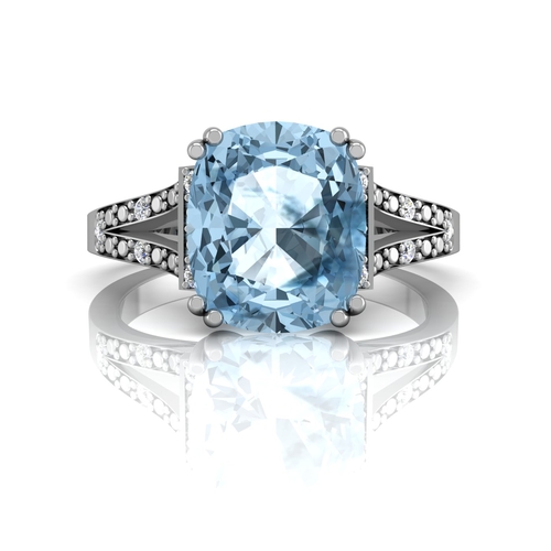 78 - This stunning ring combines classic design with a unique gemstone to create a truly spectacular ring... 