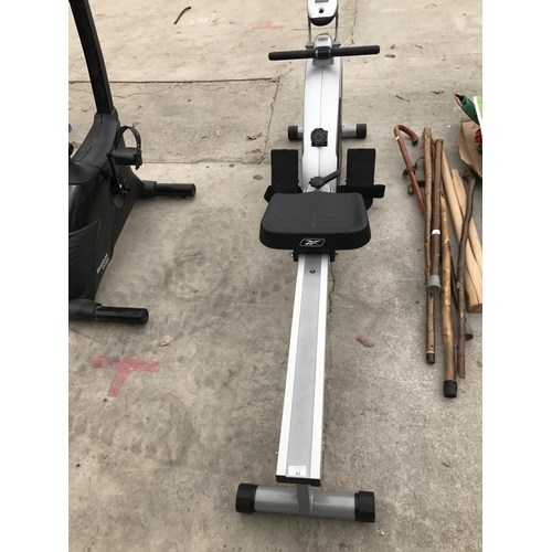 41 - AN RBK EXERCISE MACHINE - AS NEW W/O