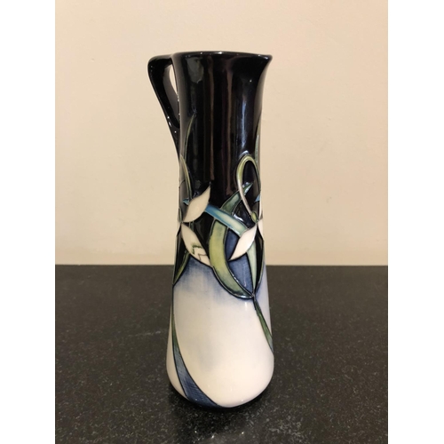 322 - A MOORCROFT POTTERY JUG DECORATED IN THE 'TWENTY WINTERS' PATTERN DESIGNED BY NICOLA SLANEY, SHAPE N... 