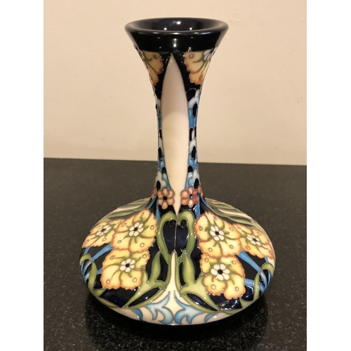 334 - A MOORCROFT POTTERY LIMITED EDITION, (11/120), VASE DECORATED IN THE 'ECHOES IN ART' PATTERN DESIGNE... 