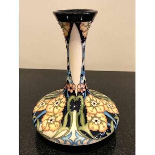 334 - A MOORCROFT POTTERY LIMITED EDITION, (11/120), VASE DECORATED IN THE 'ECHOES IN ART' PATTERN DESIGNE... 