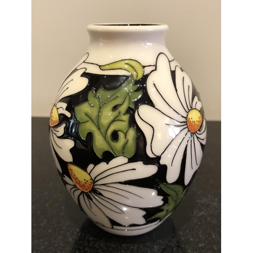 337 - A MOORCROFT POTTERY VASE DECORATED IN THE 'PHOEBE SUMMER' PATTERN DESIGNED BY RACHEL BISHOP, SHAPE N... 