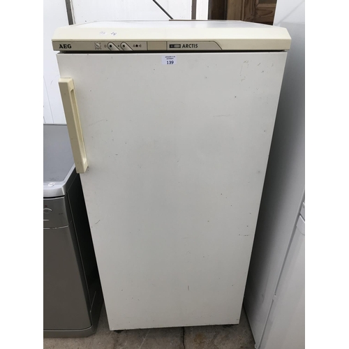 139 - AN AEG ARCTIS TALL FREEZER W/O