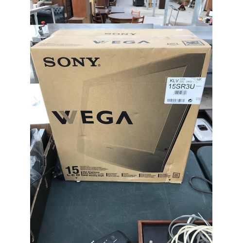 154 - A SONY WEGA 15