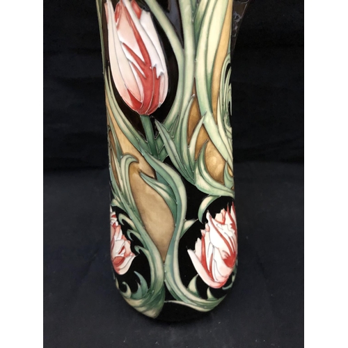 318 - A LIMITED EDITION (30/40) MOORCROFT POTTERY JUG DECORATED IN THE 'RACE AGAINST TIME' PATTERN DESIGNE... 