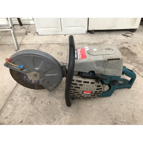 28 - A MAKITA DPC 6400 PETROL MASONRY SAW W/O