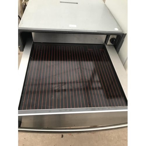 137 - TWO NEFF ITEMS - A SLIDE OUT CERAMIC HOTPLATE AND A SLIMLINE INTEGRATED DISHWASHER