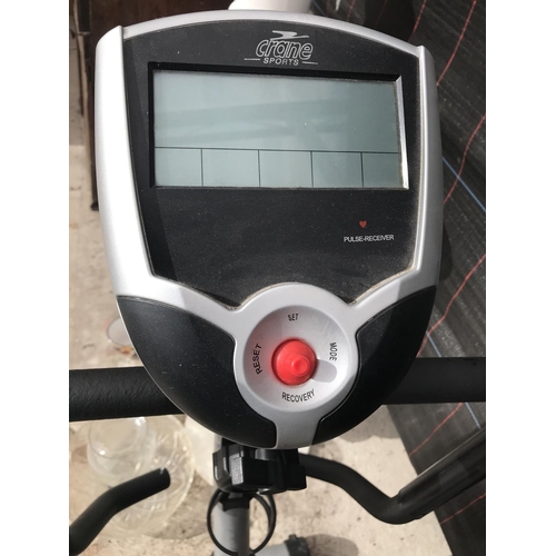 16 - A CRANE SPORTS EXERCISE BIKE