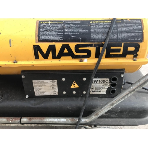 54 - A MATER BW100CE SPACE HEATER