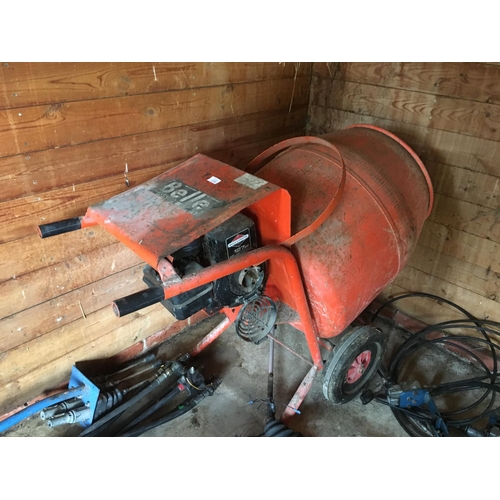 172 - A BELL CEMENT MIXER WITH STAND