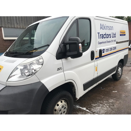 226 - A FIAT DUCATO VAN MK59 XCZ REGISTERED 16.12.2009 120000 MILES TWELVE MONTHS MOT UNTIL 17.06.20