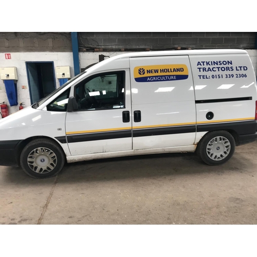 227 - A FIAT SCUDO VAN DN54 NCD REGISTERED 15.12.2004 120000 MILES MOT 16.12.19