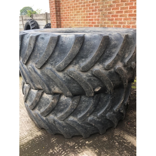 42 - TWO FIRESTONE TYRES 650 65 38