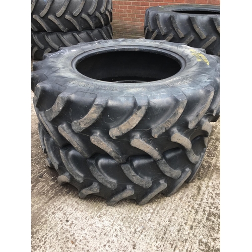 56 - A PAIR OF FIRESTONE TYRES 380 85 28