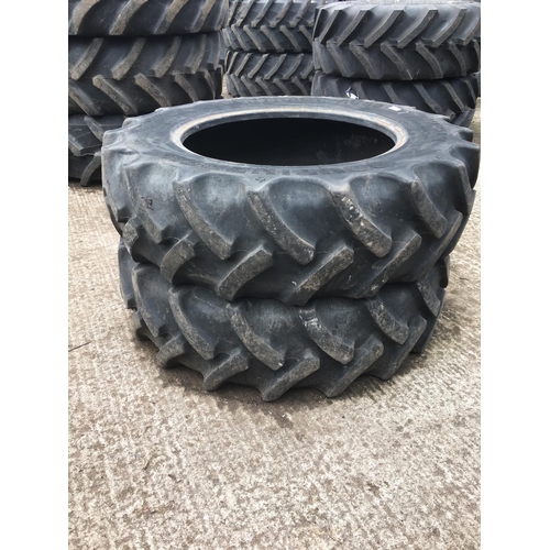 59 - A PAIR OF CONTINENTAL TYRES 280 85 24