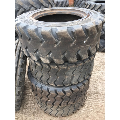 81 - FOUR ASSORTED BRAND TYRES 10 16.5