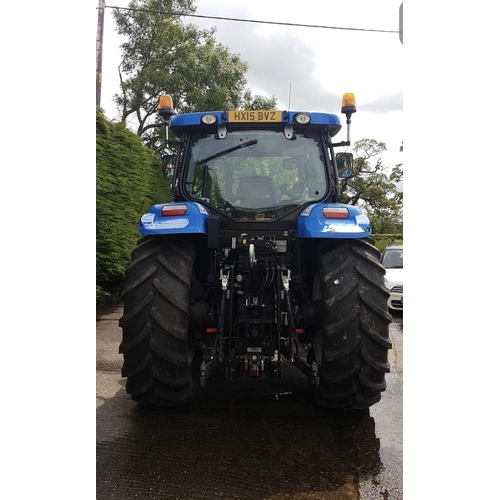 201 - A NEW HOLLAND T6.150 TRACTOR HX15 BV2 REGISTERED 01.03.2015 2008 HOURS