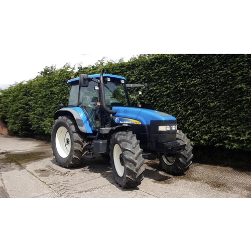 202 - A NEW HOLLAND T6030 TRACTOR DK09 EBU REGISTERED 26.05.2009 7842 HOURS