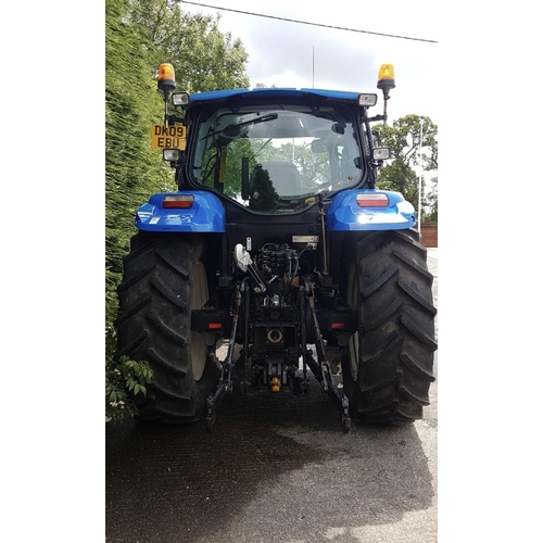 202 - A NEW HOLLAND T6030 TRACTOR DK09 EBU REGISTERED 26.05.2009 7842 HOURS